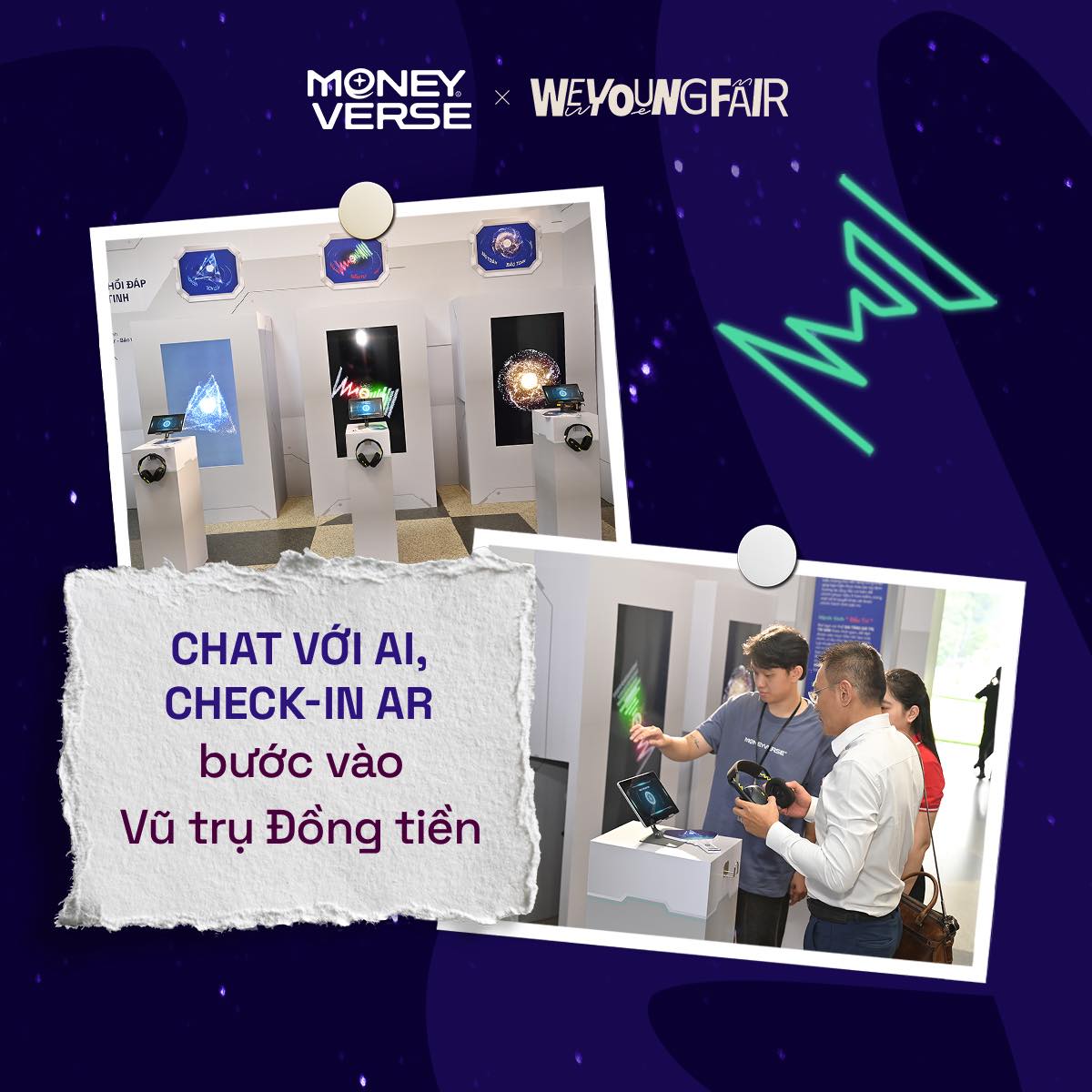 QUẨY TUNG CHUNG KẾT VŨ TRỤ ĐỒNG TIỀN VÀ WEYOUNGFAIR