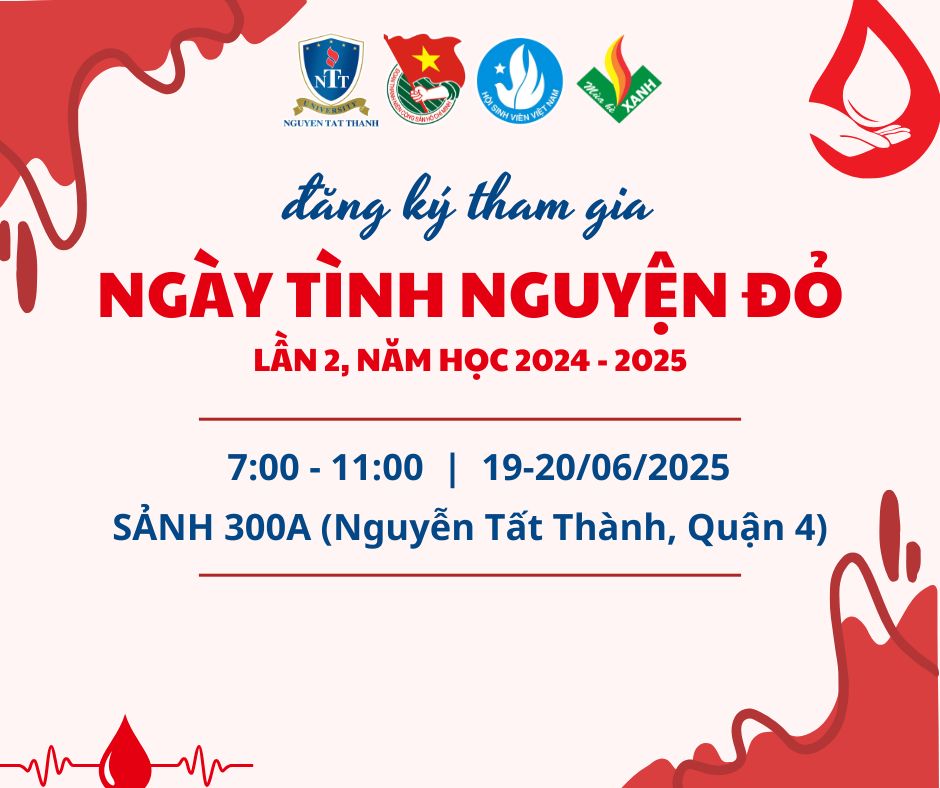 THAM GIA HIẾN MÁU – NGÀY TÌNH NGUYỆN ĐỎ - LẦN 2