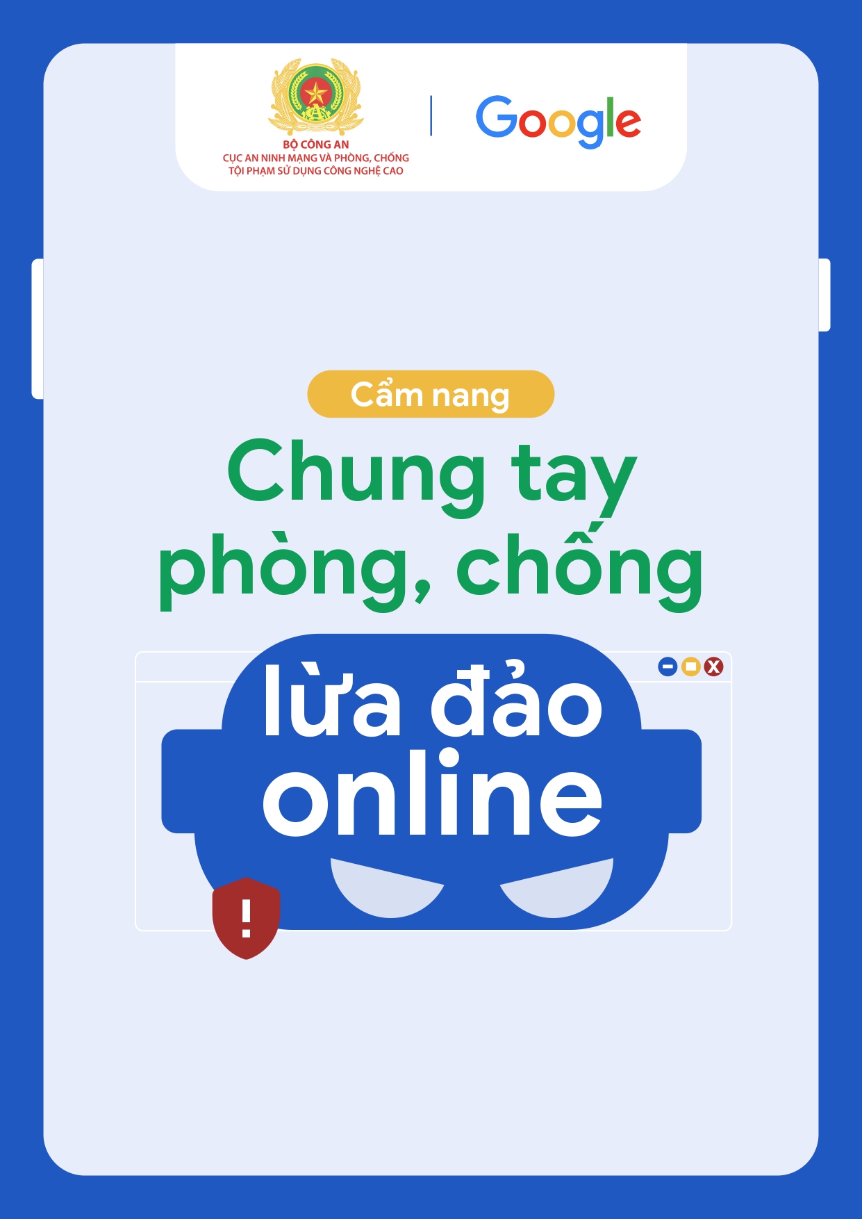 Cẩm nang chung tay phòng chống lừa đảo online