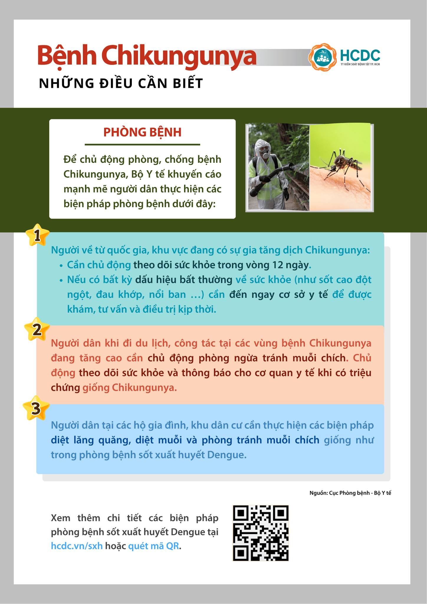 Infographic: Bệnh Chikungunya - Những điều cần biết