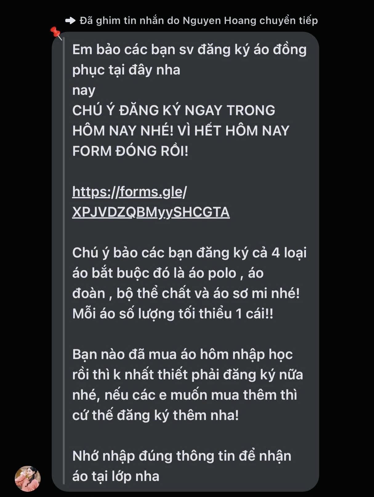 CẢNH GIÁC CHIÊU TRÒ LỪA ĐẢO MUA ĐỒNG PHỤC SINH VIÊN