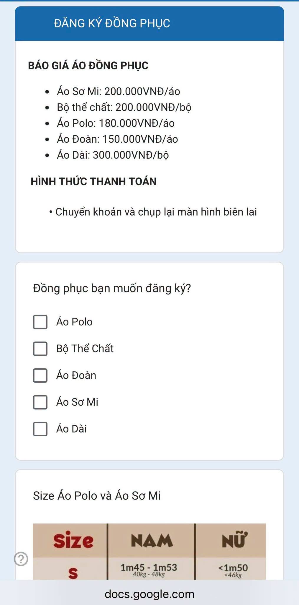 Cảnh Báo: Cẩn Thận Lừa Đảo Khi Mua Đồng Phục Sinh Viên!
